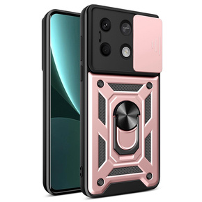 Pouzdro pro Xiaomi Redmi Note 13 5G, CamShield Slide, růžové