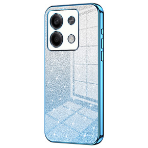 Pouzdro pro Xiaomi Redmi Note 13 5G, Glitter Case CamShield, modré