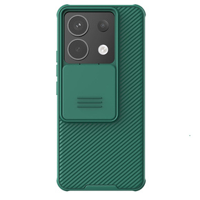 Pouzdro pro Xiaomi Redmi Note 13 Pro 5G, obrněné Nillkin, CamShield Pro, zelené