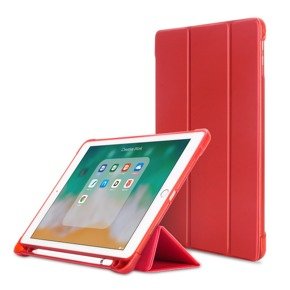 Pouzdro pro iPad 9.7 2018 / 2017/ Air / Air 2, Smartcase s prostorem pro stylus, červené