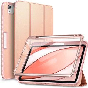Pouzdro pro iPad Air 4 10.9 2020 / iPad Pro 11 2020 / 2018, Suritch Full Body, růžové rose gold