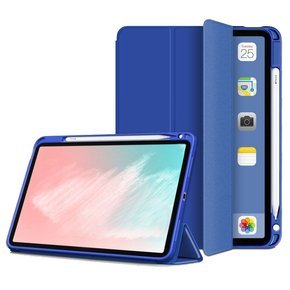 Pouzdro pro iPad Air 4 2020 / Air 5 2022 10.9", Smartcase s prostorem pro stylus, modré