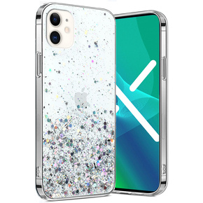 Pouzdro pro iPhone 11, Glittery, průhledné