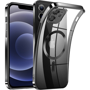 Pouzdro pro iPhone 12, MagSafe Hybrid, černé