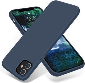 Pouzdro pro iPhone 12 Pro Max, Silicone Lite, námořnicky modré