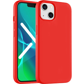 Pouzdro pro iPhone 13 Mini, Silicone Lite, červené