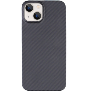 Pouzdro pro iPhone 14, Aramid Fiber Cover, černé