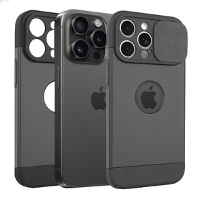 Pouzdro pro iPhone 15 Pro Max, ERBORD MagProtect Slide Camera, černé