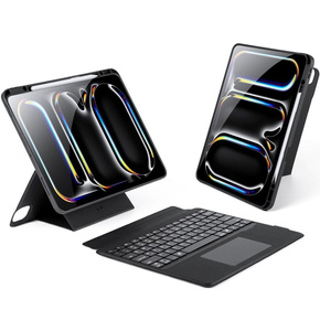 Pouzdro s klávesnicí pro Apple iPad Pro 13" 7. generace 2024, Dux Ducis DK Series, černé