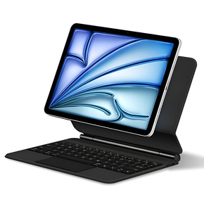 Pouzdro s klávesnicí pro iPad Air 11" 2024, Magnetic Keyboard Touchpad, černé