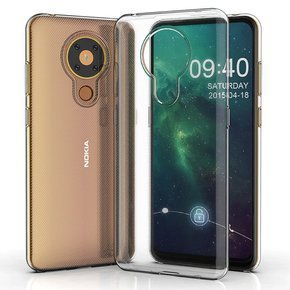 Tenké pouzdro pro Nokia 3.4, Slim, průhledné