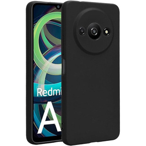 Tenké pouzdro pro Xiaomi Redmi A3, Slim, černé