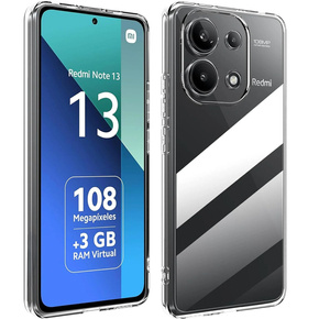 Tenké pouzdro pro Xiaomi Redmi Note 13 5G, Slim, průhledné