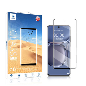 Tvrzené sklo Mocolo Full Glue pro Huawei P50 Pro, černý rám