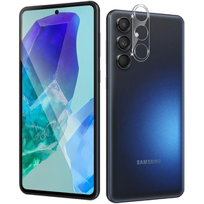 Tvrzené sklo na fotoaparát pro Samsung Galaxy M55, průhledné