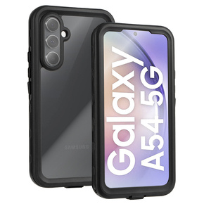 Vodotěsné pouzdro IP68 pro Samsung Galaxy A54 5G, černé