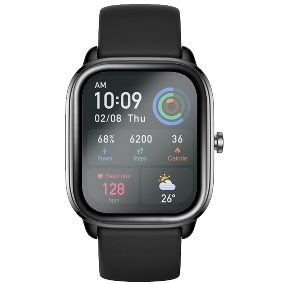 2x hybridní sklo ERBORD pro Amazfit GTS 4 Mini