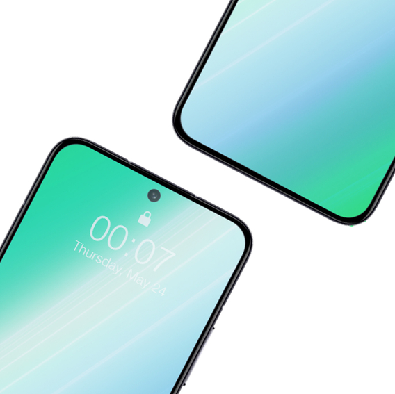 2x tvrzené sklo pro Asus Zenfone 9 5G / 10 5G, ERBORD 3D pro celý displej