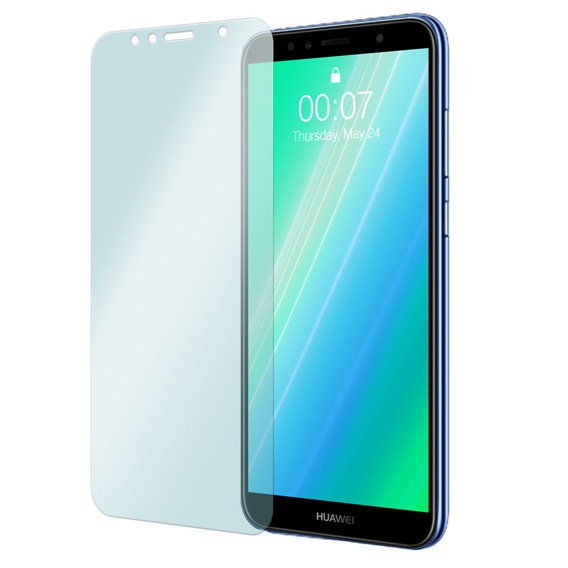 2x tvrzené sklo pro Huawei Y6 2018, ERBORD 9H Hard Glass na displeji