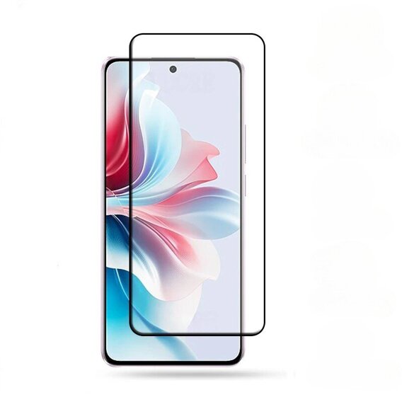 3D tvrzené sklo pro Oppo Reno 11F 5G, černé