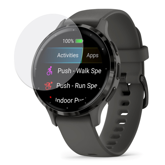 3x ERBORD Hydrogelová fólie pro Garmin Venu 3S