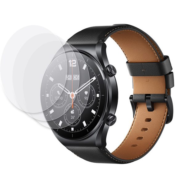 3x ERBORD Hydrogelová fólie pro Xiaomi Mi Watch S1