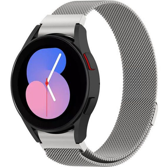 Bransoleta Milanese do Samsung Galaxy Watch 4 / 5 - Silver