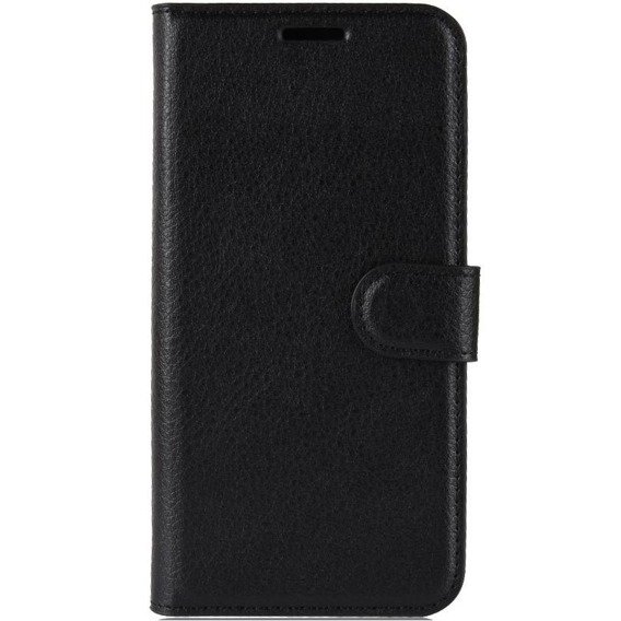 Flipové pouzdro Split Leather Wallet pro Huawei P Smart 2019, Split Leather Wallet, černé