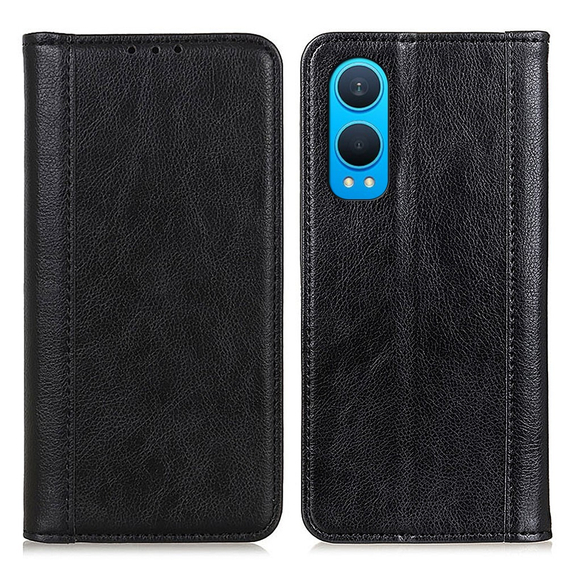 Flipové pouzdro pro OnePlus Nord CE4 Lite, Split Leather, černé