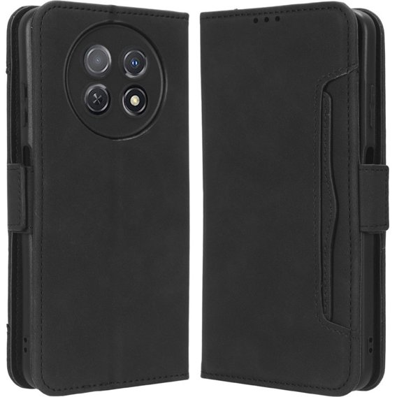 Klopové pouzdro pro Huawei Nova Y91 4G, Card Slot, černé