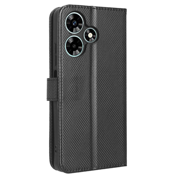 Klopové pouzdro pro Infinix Hot 30i, Wallet Smart Magnet, černé