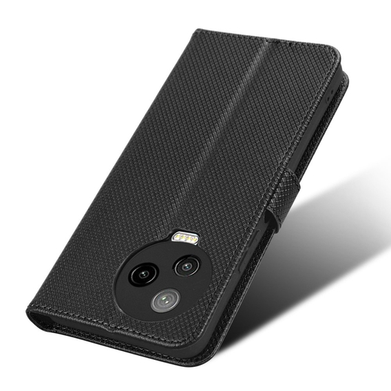 Klopové pouzdro pro Infinix Note 12 Pro 4G, Wallet Smart Magnet, černé