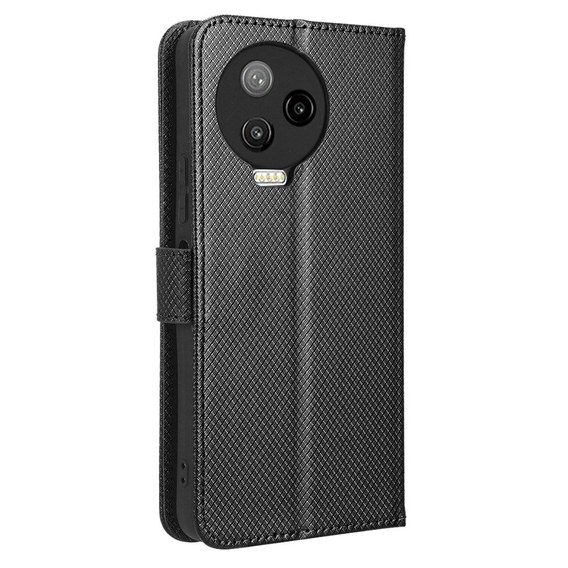 Klopové pouzdro pro Infinix Note 12 Pro 4G, Wallet Smart Magnet, černé