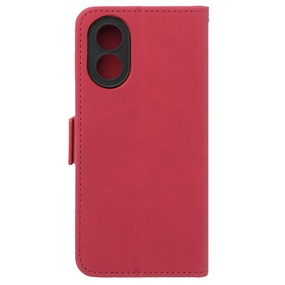 Klopové pouzdro pro Oppo A58 4G, Card Slot, červené