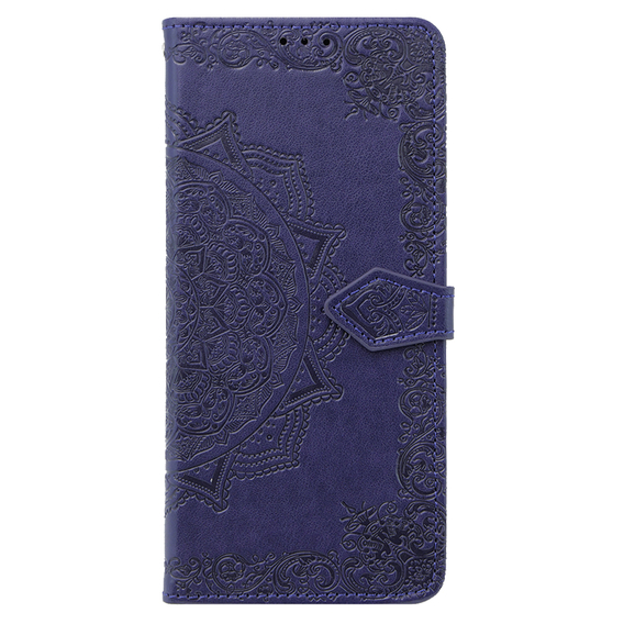 Klopové pouzdro pro Oppo A58 4G, Mandala, fialové