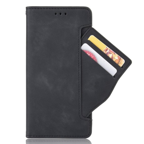 Klopové pouzdro pro Oppo Reno7 Lite 5G, Card Slot, černé