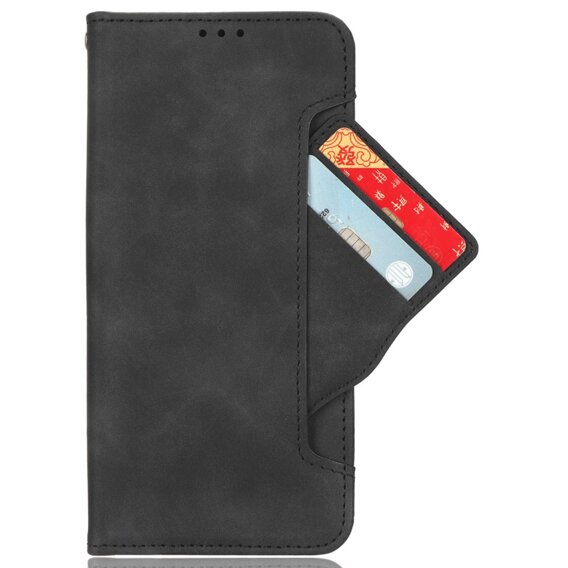 Klopové pouzdro pro Realme C63, Card Slot, černé