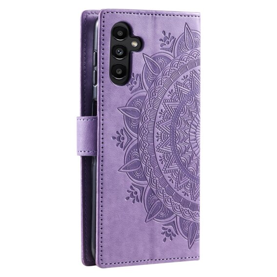 Klopové pouzdro pro Samsung Galaxy A05s 4G, Mandala, modrý