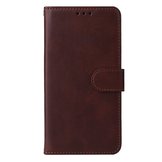 Klopové pouzdro pro Samsung Galaxy A54 5G, Leather Wallet, hnědé