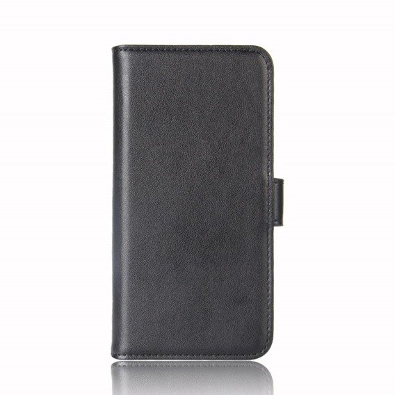 Klopové pouzdro pro Samsung Galaxy S9, Leather Flexi Book, černé