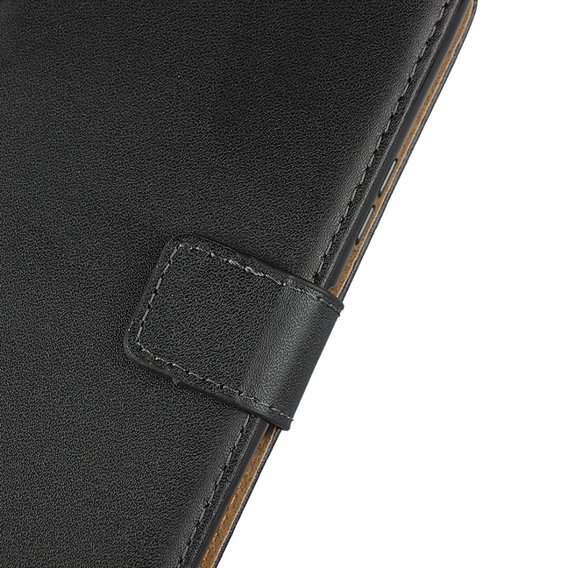 Klopové pouzdro pro Sony Xperia 10 II, Case Genuine Leather, černé