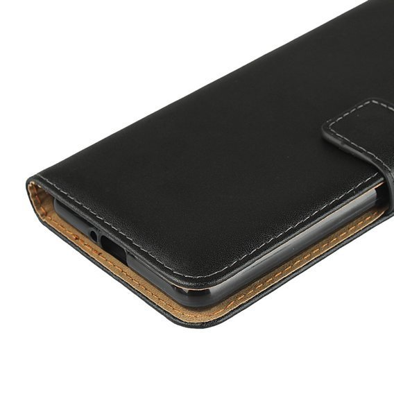 Klopové pouzdro pro Sony Xperia 10 II, Case Genuine Leather, černé