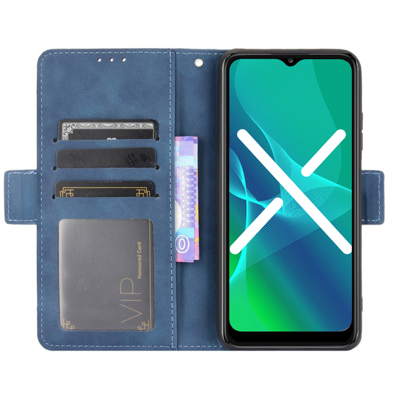 Klopové pouzdro pro Xiaomi Redmi Note 11 Pro 4G/5G, Card Slot, modré