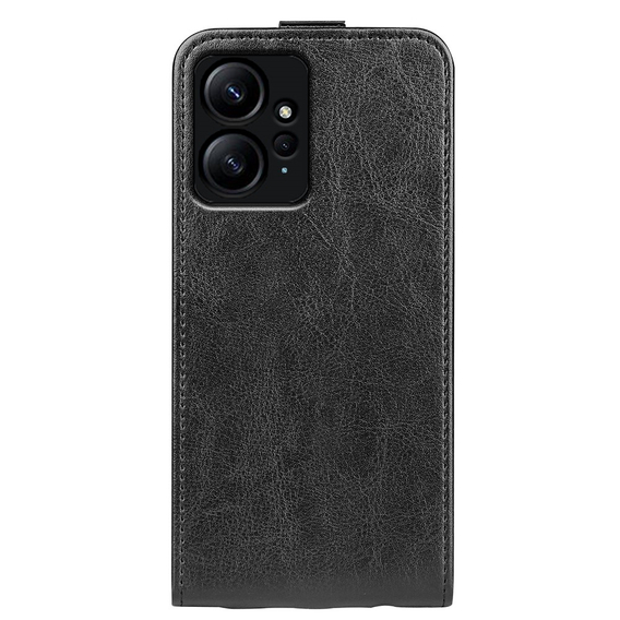 Klopové pouzdro pro Xiaomi Redmi Note 12 4G, Flip, černé