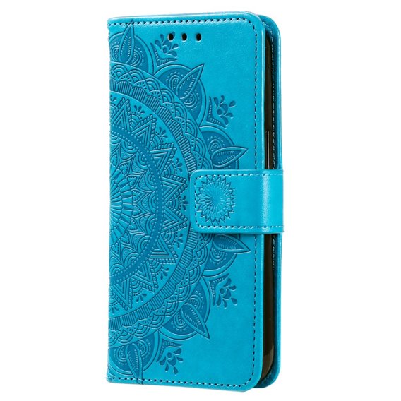 Klopové pouzdro pro Xiaomi Redmi Note 12 4G, Mandala, modré