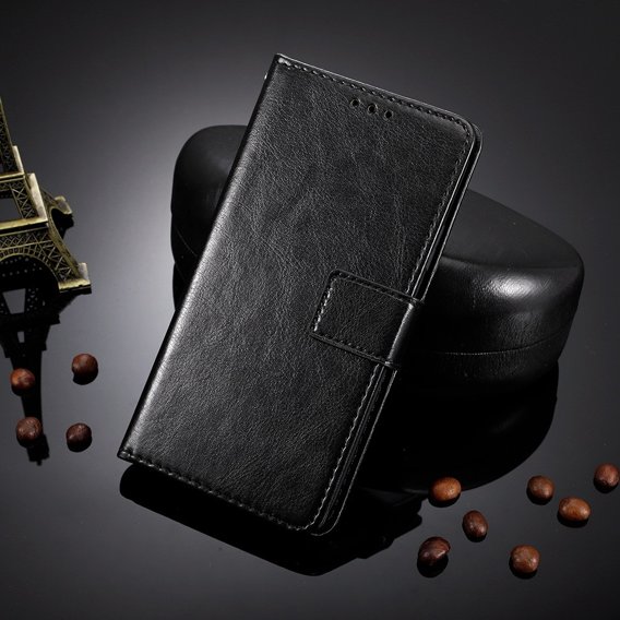 Klopové pouzdro pro Xiaomi Redmi Note 12S, Wallet, černé