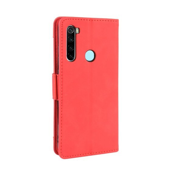 Klopové pouzdro pro Xiaomi Redmi Note 8T, Card Slot, červené