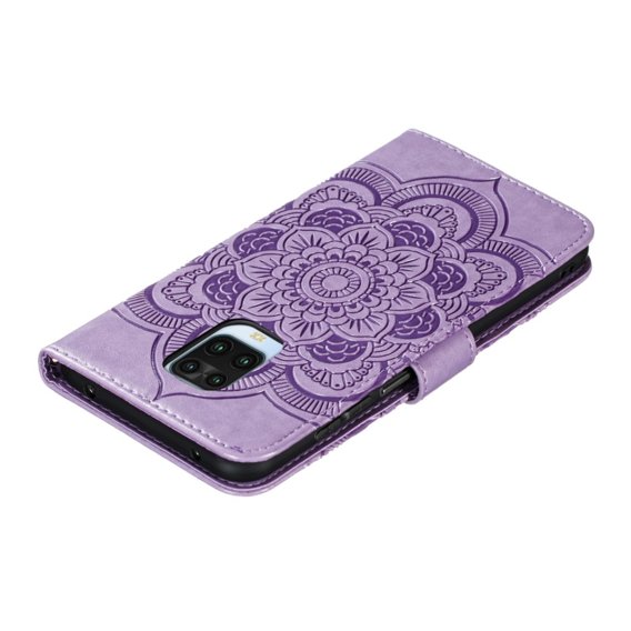 Klopové pouzdro pro Xiaomi Redmi Note 9s/ 9 Pro, Mandala Flower, fialové