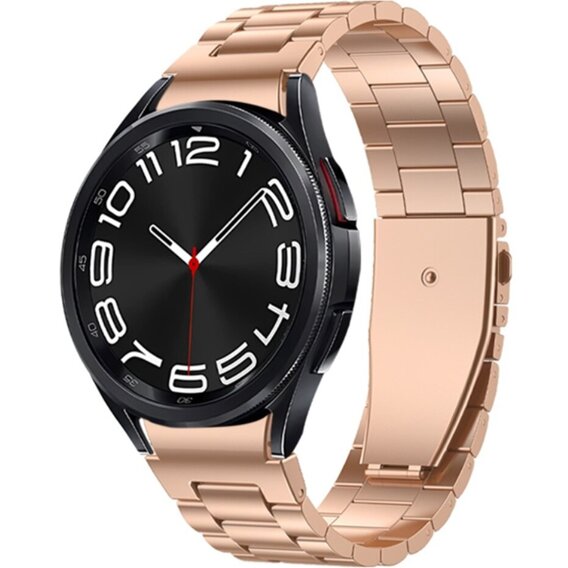 Náramek pro Samsung Galaxy Watch 4/5/6 40/42/43/44/45/46/47mm, růžový rose gold