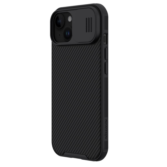 Pancéřové pouzdro Nillkin pro iPhone 15, CamShield Pro, černé